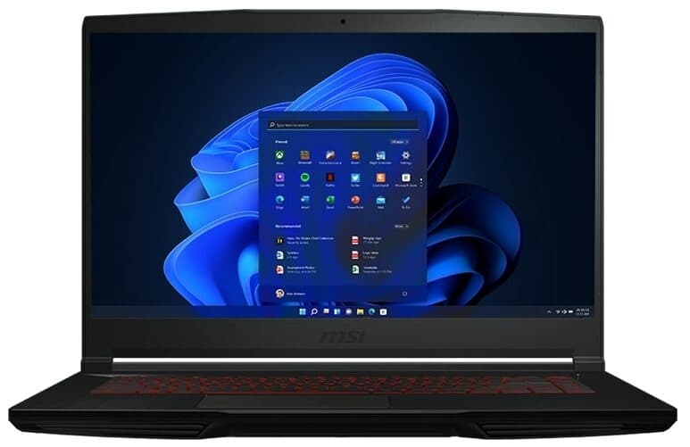 MSI GV15 Thin