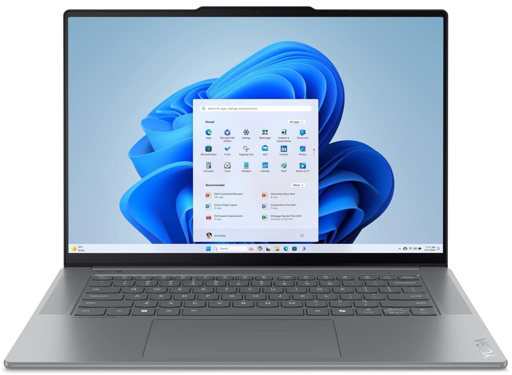 Lenovo Yoga Slim 7 Aura Edition